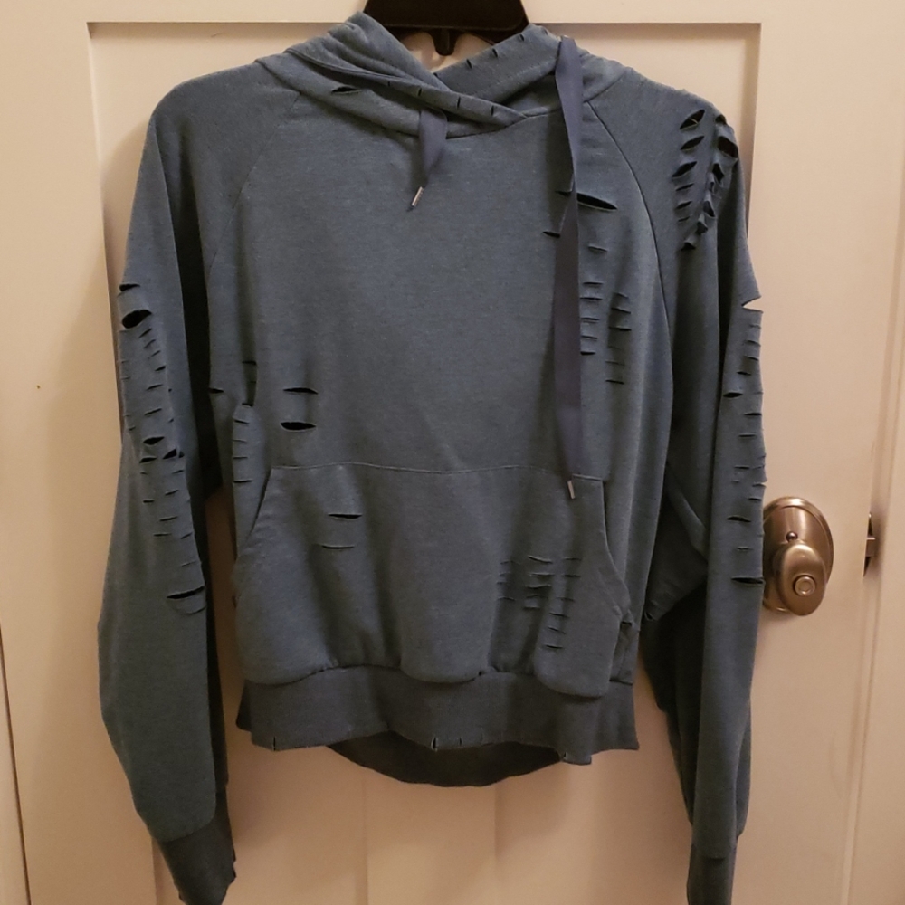 Born primitive distressed sweated
